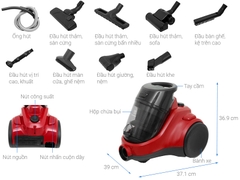 Máy hút bụi dạng hộp Electrolux EC41-6CR