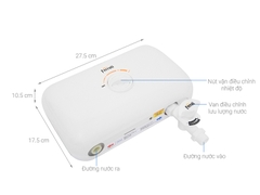 Máy nước nóng trực tiếp Ferroli Rita FS-4.5 TE (chống giật)