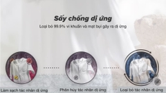 Máy sấy bơm nhiệt LG 10.5 kg DVHP50B