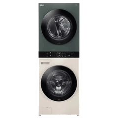 Tháp máy giặt cao cấp LG WashTower Giặt 14Kg + Sấy 10Kg WT1410NHEG