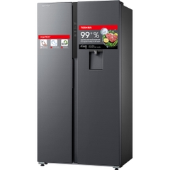 Tủ lạnh Toshiba Inverter 596 lít Side By Side GR-RS775WI-PMV(06)-MG