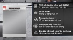 Máy rửa chén độc lập Bosch SMS4IVI01P