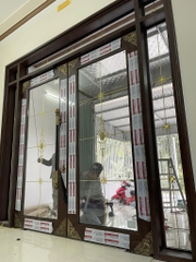 NHÔM THỦY LỰC VÂN GỖ TRẮC