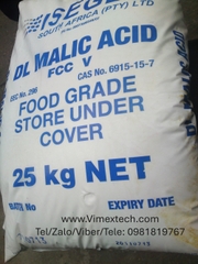 AXIT MALIC (C₄H₆O₅) - Nhật - TP- 25kg- Tính chất hóa lý, ứng dụng của nó.