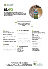 Bio-FG-Vi sinh xử lý dầu mỡ trong hệ thống xử lý nước thải - Mỹ -1Gallon - Tính chất hóa lý và ứng dụng xử lý dầu mỡ trong HTXL nước thải.