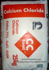 Canxi clorua - CaCl2 - Tính chất hóa lý và ứng dụng.