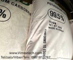 Kali cacbonat - K₂CO₃ - Hàn quốc - Công nghiệp -25kg
