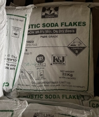 Natri hydroxit-NaOH- Ấn độ-CN-25kg- tính chát hóa  lý và ứng dụng, so sánh với hàng của TQ, ĐL, TL.