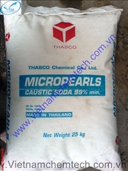 Natri hydroxit hạt tròn - NaOH - Thái lan - 99% - 25kg