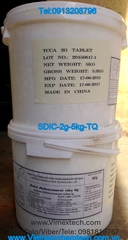 Natri Dichloroisocyanurate -(SDIC)-viên 2g-TQ-5kg-Tính chất hóa lý và các ứng dụng khử trùng nước