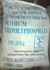 NATRI TRIPOLYPHOSPHATE (STPP) - Na₅P₃O₁₀ - TQ - CN - 25kg - Tính chất hóa lý và ứng dụng của nó.