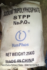 NATRI TRIPOLYPHOSPHATE (STPP) - Na₅P₃O₁₀ - TQ - CN - 25kg - Tính chất hóa lý và ứng dụng của nó.