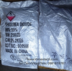 Thiourea dioxxit-CH₄N₂O₂S-FAS-Trung quốc-Công nghiệp-25kg-Tính chất hóa lý và ứng dụng công nghiệp của nó