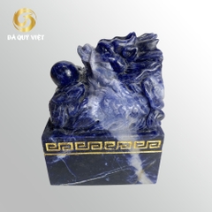Ấn rồng đá thạch anh