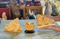 Tỳ hưu phong thuỷ chiêu tài lộc (KT 15 cm)