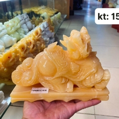 Tỳ hưu phong thuỷ chiêu tài lộc (KT 15 cm)