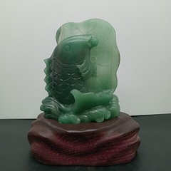 Tác phẩm Cá Chép Hoa Sen KT 18 * 15 cm