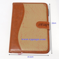 Sổ bìa da nút No.25K51