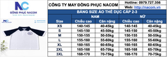 Áo thể dục Cotton - C2 Trần Hưng Đạo
