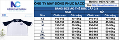 Bộ thể dục Cotton - C2 Trần Hưng Đạo