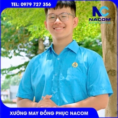 Áo sơ mi công đoàn nam