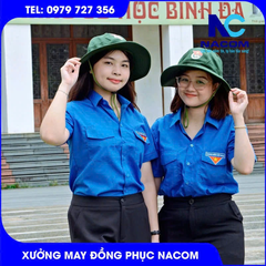 Áo sơ mi đoàn thanh niên nam