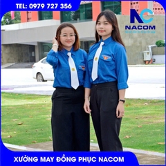 Áo sơ mi đoàn thanh niên nam