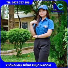 Áo sơ mi đoàn thanh niên tay ngắn