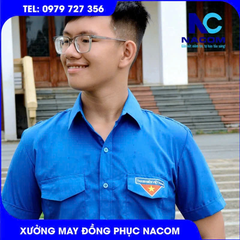 Áo sơ mi đoàn thanh niên nam