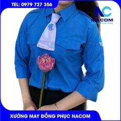 Áo sơ mi Hội Liên hiệp thanh niên tay dài