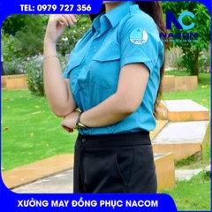 Áo sơ mi Hội Liên hiệp thanh niên tay ngắn
