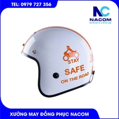 Nón bảo hiểm - in logo theo yêu cầu