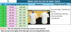 Áo học sinh nam cấp 2 - Trường Thực Hành Sư Phạm