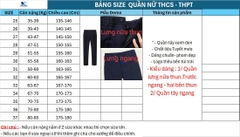 Quần học sinh nữ - Trường Thực hành Sư phạm