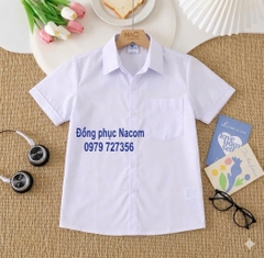 Áo học sinh sơ mi nam
