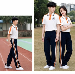 Bộ thể dục Cotton cấp 2-3 -  Trường Thực Hành Sư Phạm