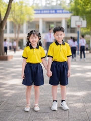 Bộ thể dục Cotton cấp 1 - Trường Thực Hành Sư Phạm