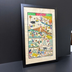 KHUNG TRANH GỖ SANG TRỌNG 071D