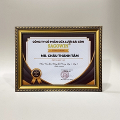 SALE OFF Khung Bằng Khen 328VĐ