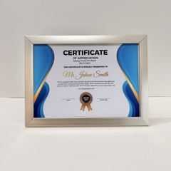 Khung Ảnh Để Bàn Màu Bạc F2B