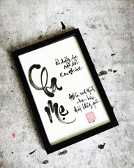 Khung Tranh Thư Pháp F1D