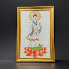 KHUNG TRANH ĐÍNH ĐÁ 214V