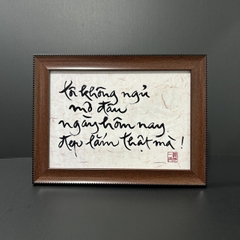 Khung Thư Pháp 3040