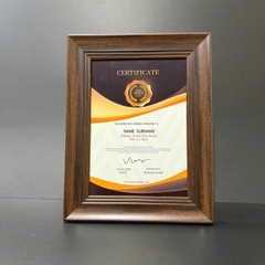 Khung Bằng Khen Vân Gỗ S902