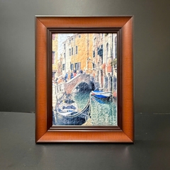 Khung Tranh Đẹp Vân Gỗ S902 BR