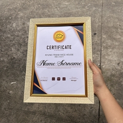 Khung Bằng Khen B02