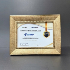 Khung Bằng Khen Vàng Xước T600