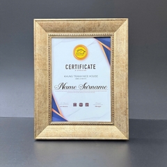 Khung Bằng Khen Vàng Xước T600