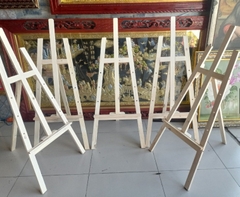 Giá Đỡ Khung Tranh Màu Gỗ Mộc