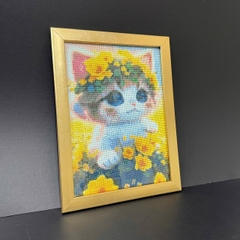 KHUNG TRANH ĐÍNH ĐÁ XINH XẮN F3VX